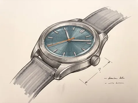 Sketch: orologio da polso
