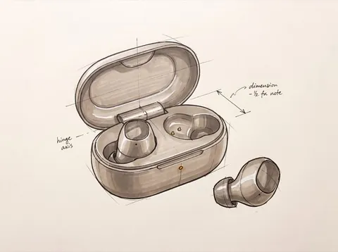 Sketch: auricolari wireless