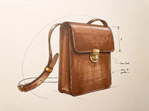 Sketch: borsa a tracolla