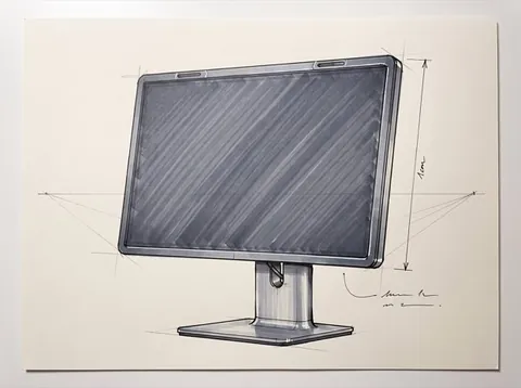 Sketch: monitor da scrivania