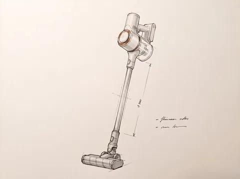 Sketch: aspirapolvere senza filo