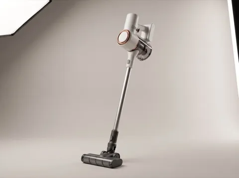 Render di studio: aspirapolvere senza filo