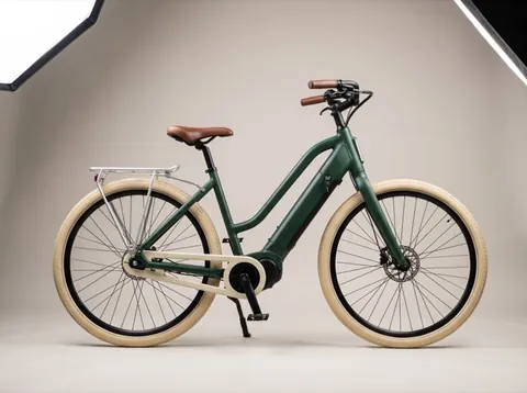 Render di studio: bici elettrica
