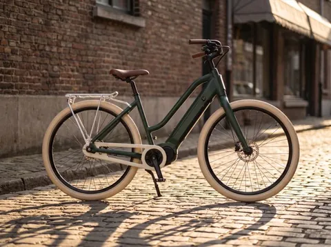 Terzo scatto, ambientata: bici elettrica